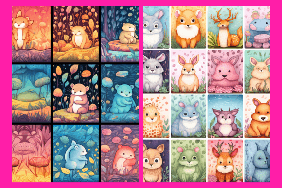 Cozy Animals Patterns: A Versatile Digital Resource for Creative Projects