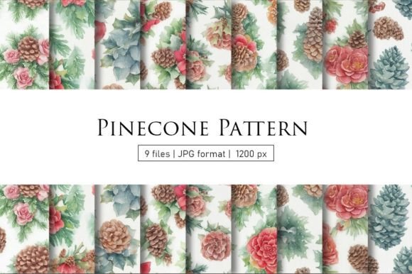 Pinecone Seamless Patterns: A Versatile Digital Design Resource
