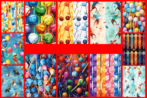 Polo Patterns: A Versatile Digital Resource for Creative Projects